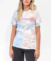 Santa Cruz Other Dot Blue & Brown Tie Dye T-Shirt