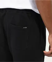 Santa Cruz Outline Stripe Black Sweatpants