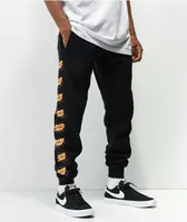 Santa Cruz Oval Dot Black Sweatpants