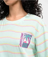 Santa Cruz Paradise Break Oversized Seafoam T-Shirt