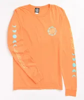 Santa Cruz Phase Dots Orange Long Sleeve T-Shirt