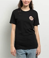 Santa Cruz Pink Dot Black T-Shirt