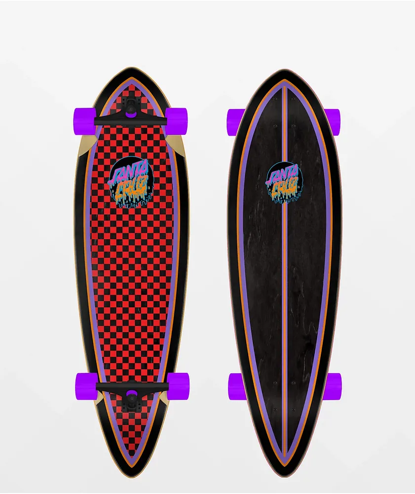 Santa Cruz Rad Dot 33" Pintail Longboard Complete