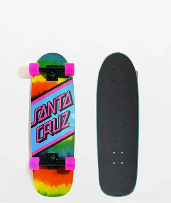 Santa Cruz Rainbow Tie Dye 29" Cruiser Skateboard Complete