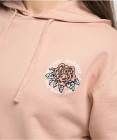 Santa Cruz Rosette Dot Dusty Pink Hoodie