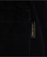 Santa Cruz Saga Pull On Black Corduroy Shorts