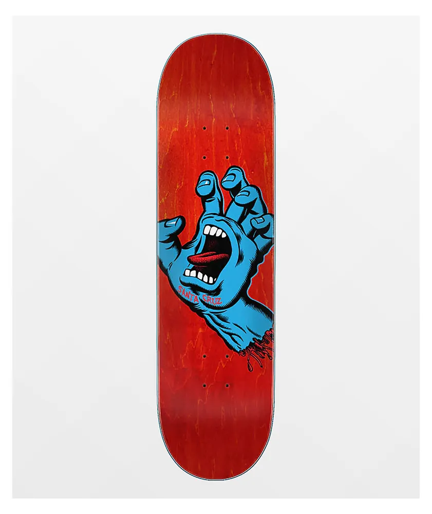 Santa Cruz Screaming Hand 8.0" Skateboard Deck