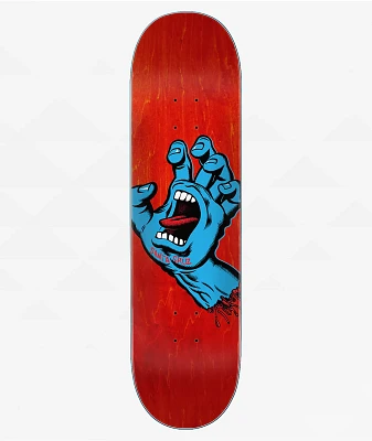 Santa Cruz Screaming Hand 8.0" Skateboard Deck