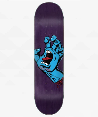Santa Cruz Screaming Hand 8.375" Skateboard Deck