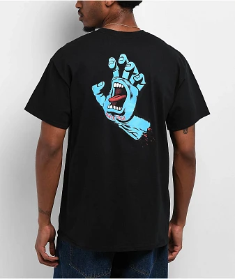Santa Cruz Screaming Hand Black T-Shirt