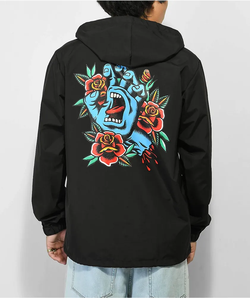 Santa Cruz Screaming Skull Black Hoodie