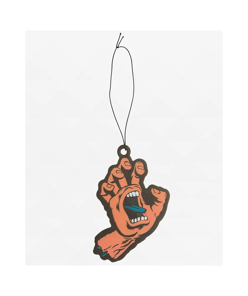 Santa Cruz Screaming Hand Orange Air Freshener