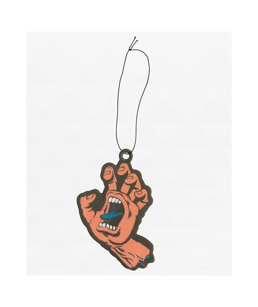 Santa Cruz Screaming Hand Orange Air Freshener