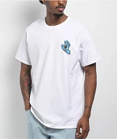 Santa Cruz Screaming Hand White T-Shirt