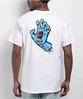 Santa Cruz Screaming Hand White T-Shirt