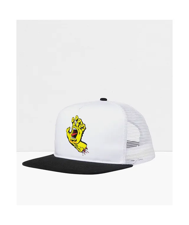 RIPNDIP Skull Face Brown & White Trucker Hat