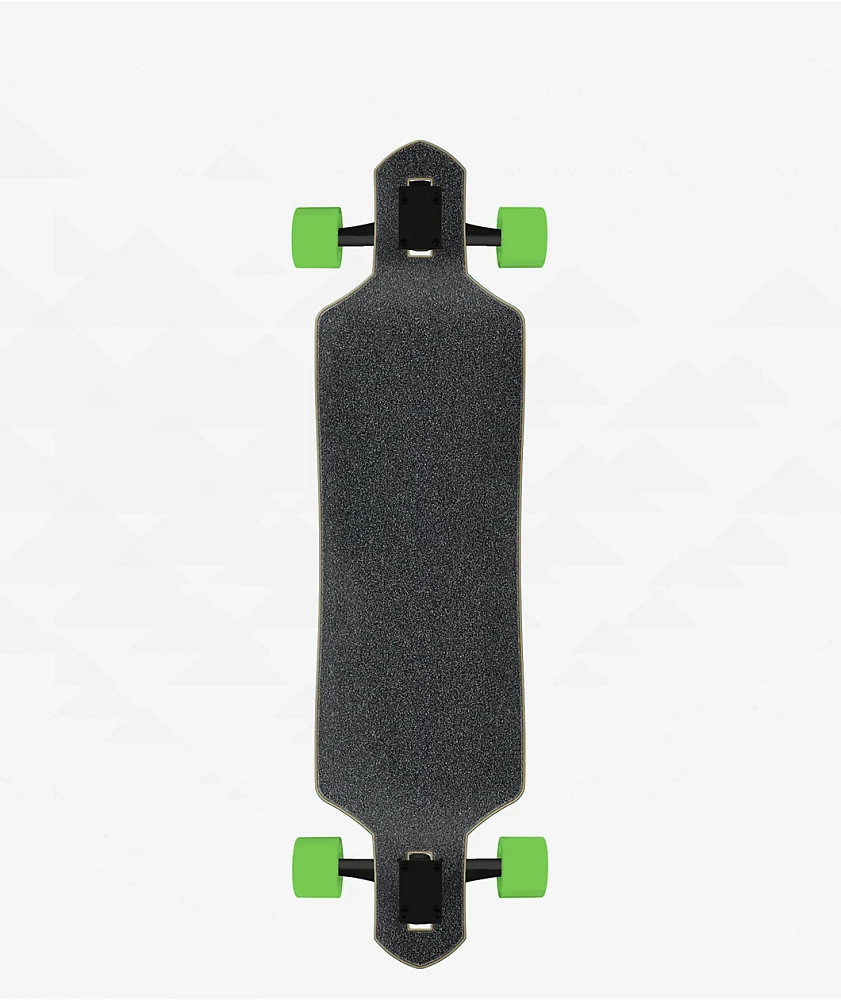Santa Cruz Screaming Hibiscus 36" Drop Through Longboard Complete