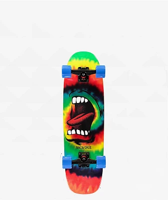 Santa Cruz Screaming Mouth 8.4" Cruiser Skateboard Complete