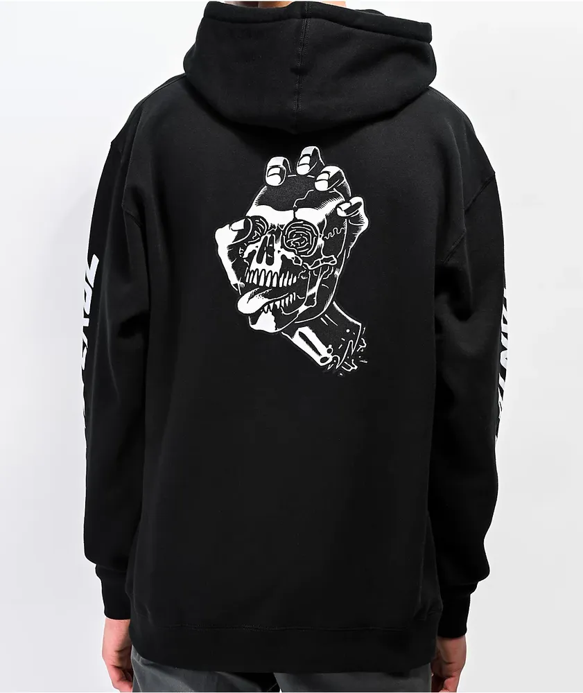 Santa Cruz Screaming Skull Black Hoodie