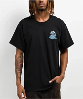 Santa Cruz Screaming Wave Black T-Shirt