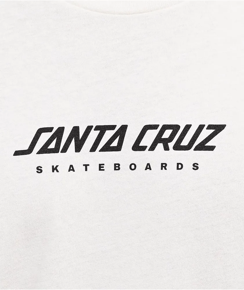 Santa Cruz Serpent Japanese Dot White T-Shirt