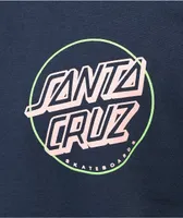 Santa Cruz Slasher Flip Navy Long Sleeve T-Shirt