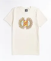 Santa Cruz Split Sun Off-White T-Shirt