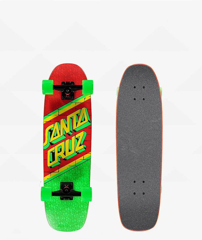 Santa Cruz Street Skate 8.4" Cruiser Skateboard Complete