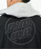Santa Cruz Stuyvesant Black Hooded Jacket