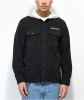 Santa Cruz Stuyvesant Black Hooded Jacket