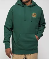 Santa Cruz Toxic Hand Dark Green Hoodie