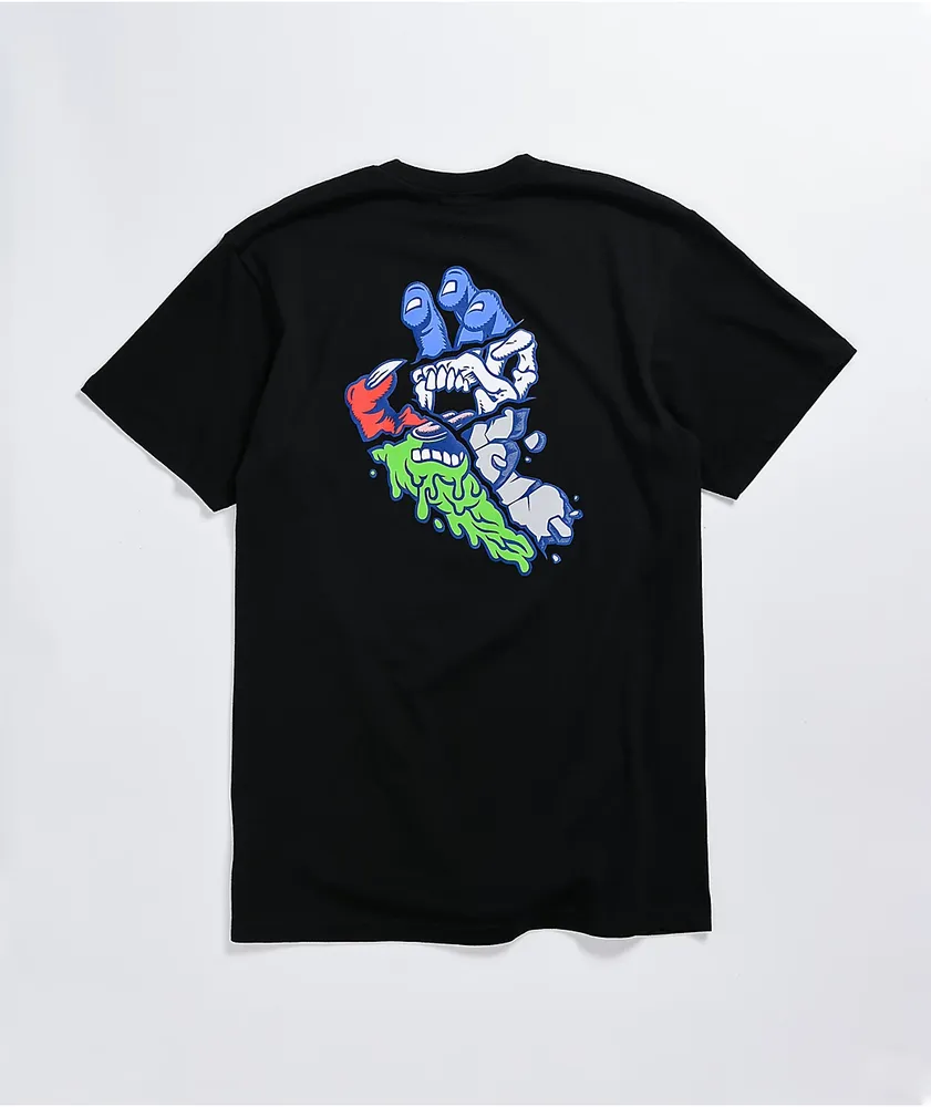 Santa Cruz Universal Hand Black T-Shirt