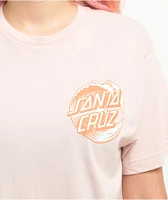 Santa Cruz Wave Dot Blush T-Shirt