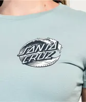 Santa Cruz Wave Dot Dusty Blue T-Shirt