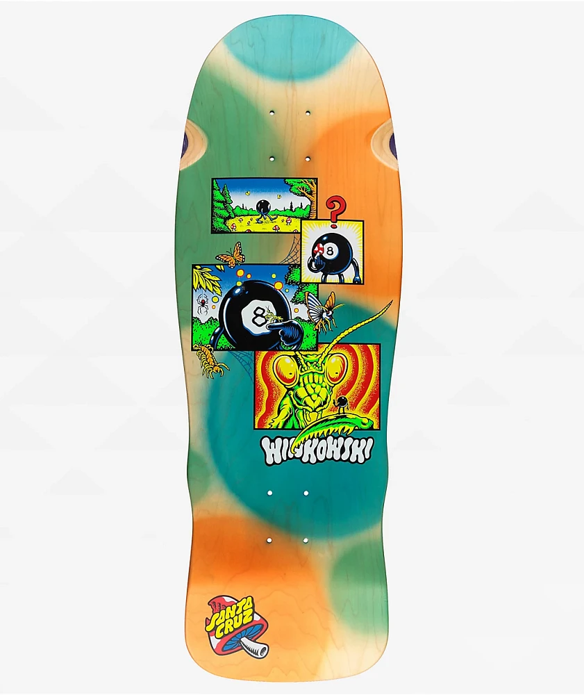 Santa Cruz Winkowski 8Ballr Comic Santa 10.35" Skateboard Deck