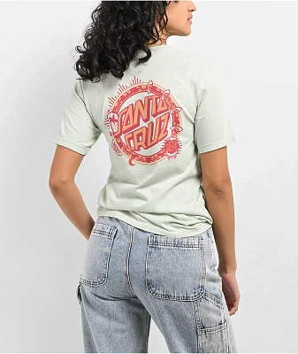 Santa Cruz Wonder Dot Honey Dew T-Shirt
