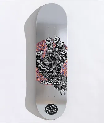 Santa Cruz Wooten Alive Hand VX 8.5" Skateboard Deck
