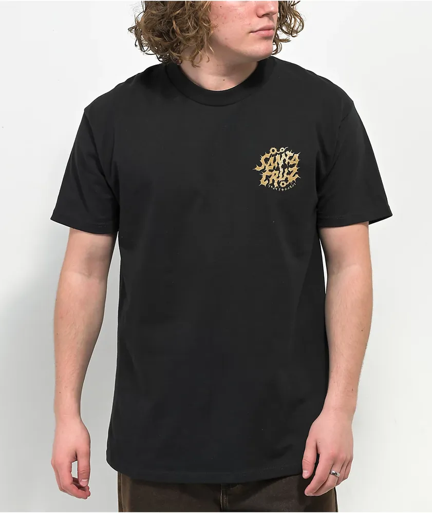 Santa Cruz Wooten Crest Black T-Shirt