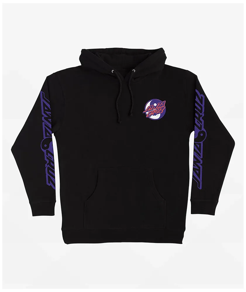 Santa Cruz Yin Yang Black Hoodie