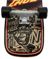 Santa Cruz x Carver Flame Dot Route 30.2" Cruiser Skateboard Complete