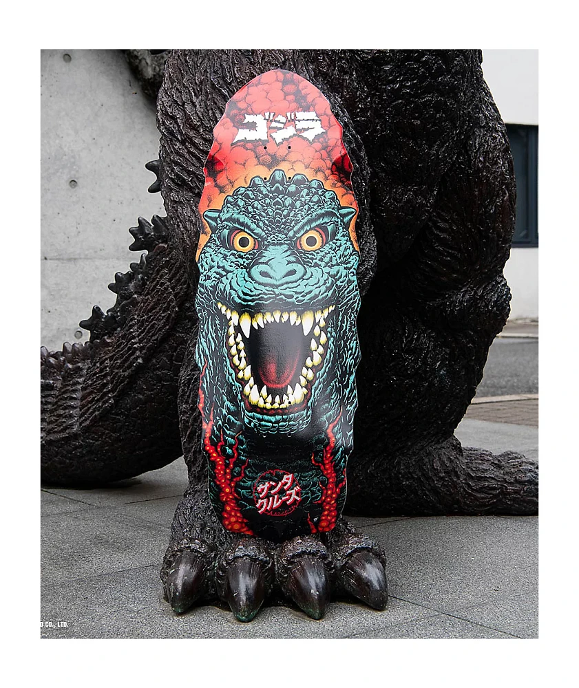 Santa Cruz x Godzilla Destroyer 11.0" Skateboard Deck