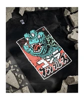 Santa Cruz x Godzilla Hand Black T-Shirt