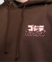 Santa Cruz x Godzilla Hand Brown Hoodie