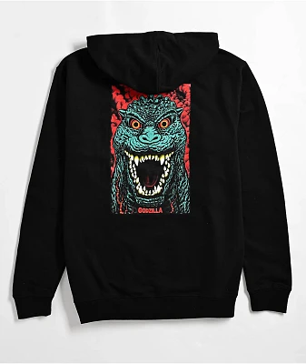 Santa Cruz x Godzilla Kids Destroyer Black Hoodie