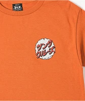 Santa Cruz x Godzilla Kids Mechanical Hand Orange T-Shirt