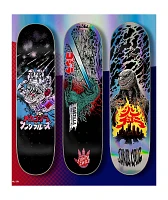 Santa Cruz x Godzilla Mecha Hand 8.0" Skateboard Deck