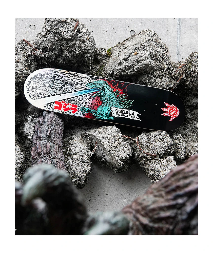 Santa Cruz x Godzilla O'Brien Reaper 8.25" Skateboard Deck