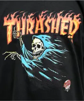 Santa Cruz x Thrasher O'Brien Reaper Black T-Shirt
