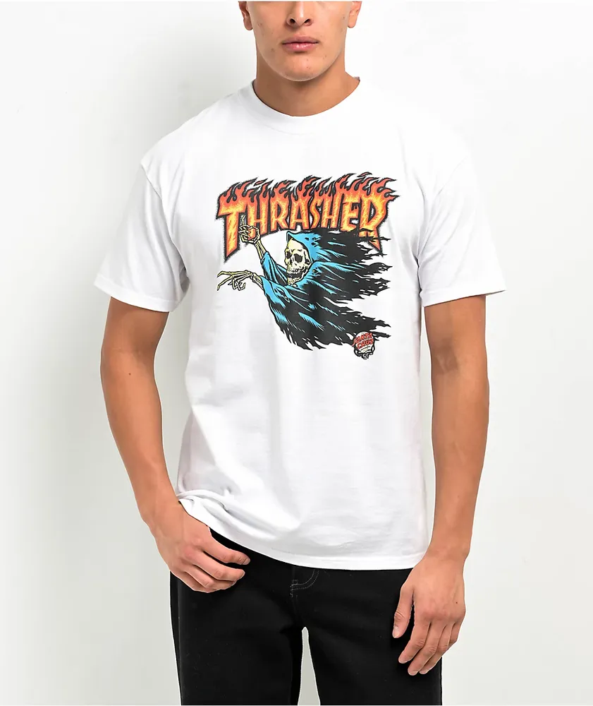 Santa Cruz x Thrasher O'Brien White Reaper T-Shirt