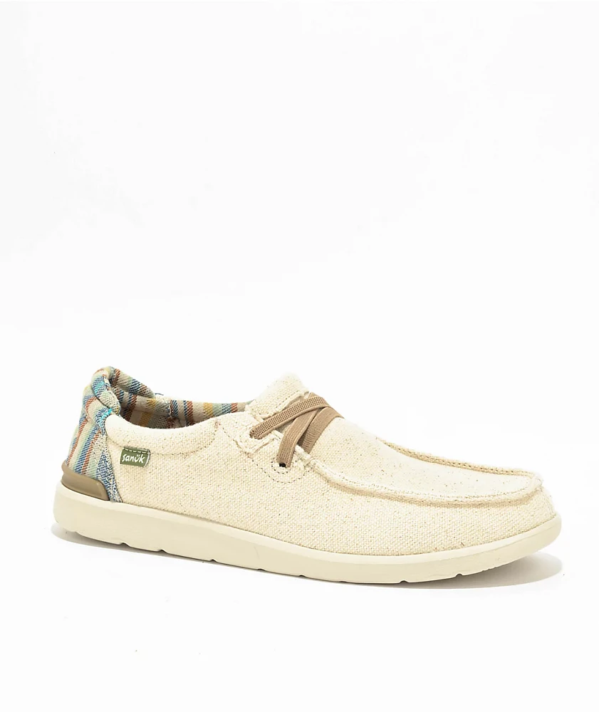 Sanuk Shaka Lite 2 Cream Shoes